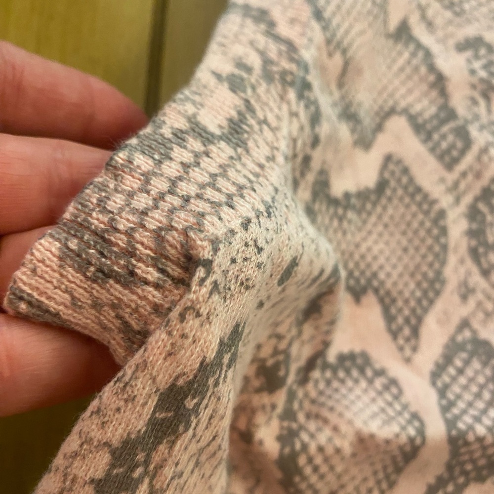 Women’s Sleeveless Pink Animal Print Snakeskin New S/M Mischa Top - Picture 9 of 16